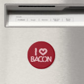 I Love Bacon Magneet (Insitu (Vaatwasser))