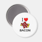 I Love Bacon Magneet (Voorkant / Achterkant)