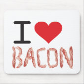 I Love Bacon Muismat (Voorkant)