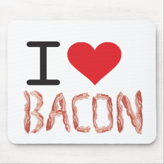 I Love Bacon Muismat