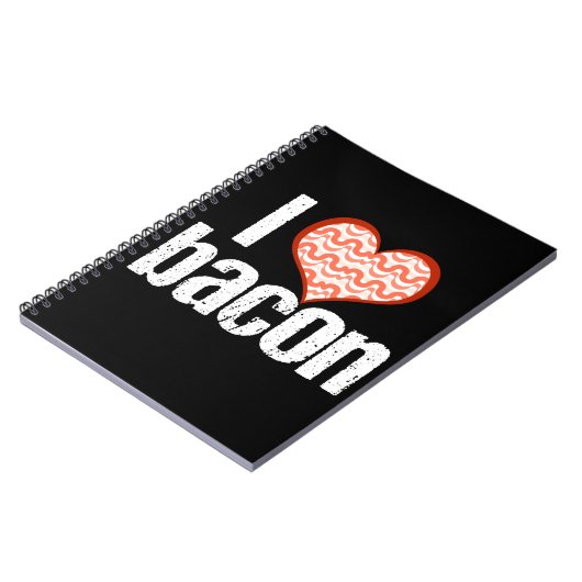 I Love Bacon Notitieboek (Linkerzijde)