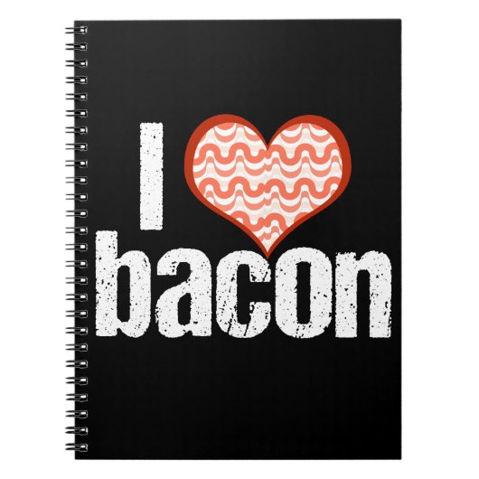 I Love Bacon Notitieboek (Voorkant)