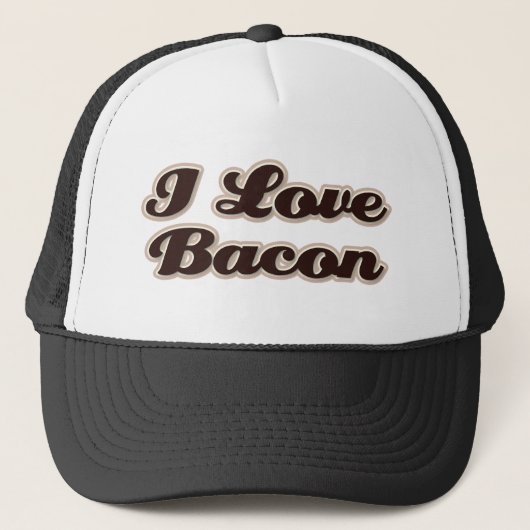 I Love Bacon Pet (Voorkant)