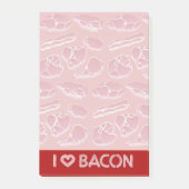I Love Bacon Post-it® Notes (Voorkant)