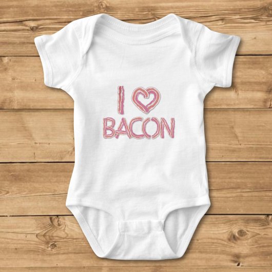 I Love Bacon Romper