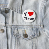 I Love Bacon Ronde Button 5,7 Cm (In situ)