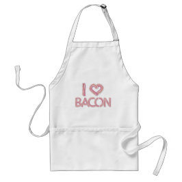 I Love Bacon Standaard Schort