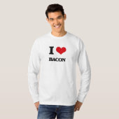 I Love Bacon T-shirt (Voorkant volledig)