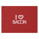 I Love Bacon Tafelkleed (Voorkant (Horizontaal))