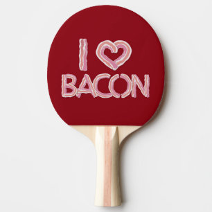 I Love Bacon Tafeltennisbatje