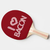 I Love Bacon Tafeltennisbatje (Zijkant)