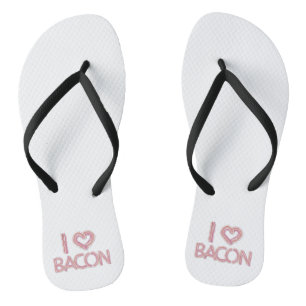 I Love Bacon Teenslippers