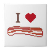 I Love Bacon Tegeltje (Voorkant)
