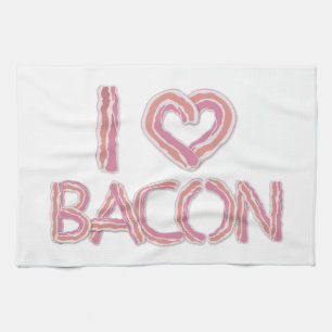 I Love Bacon Theedoek