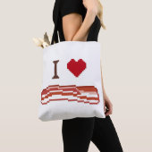 I Love Bacon Tote Bag (Dichtbij)