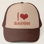 I Love Bacon Trucker Pet (Voorkant)