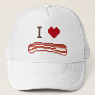 I Love Bacon Trucker Pet