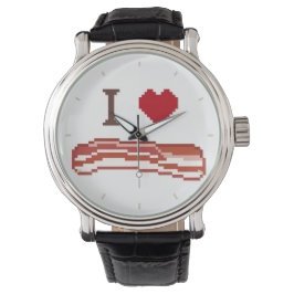 I Love Bacon Wrist Watch Horloge