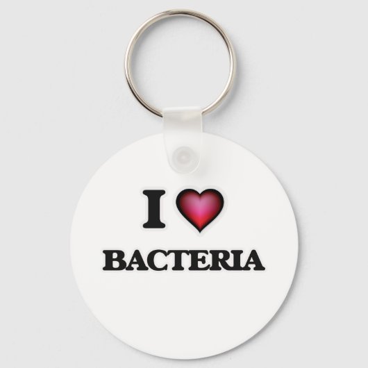 I Love Bacteria Sleutelhanger (Voorkant)