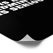 I Love Badminton Game Quote Design Badminton Poster (Hoek)