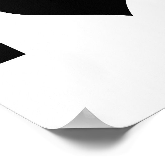 I Love Badminton Poster (Hoek)