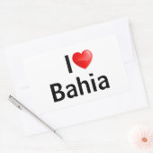 I love Bahia Rechthoekige Sticker (Envelop)