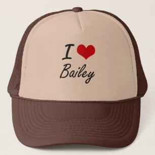 I Love Bailey Trucker Pet
