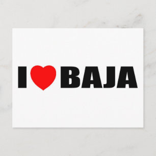 I Love Baja Briefkaart