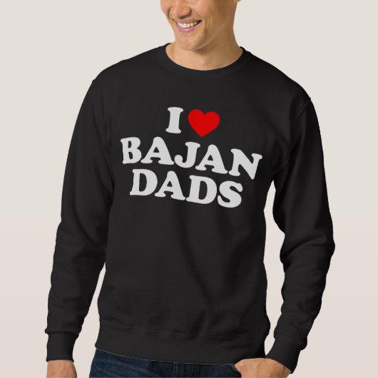 I Love Bajan Dads Trui (Voorkant)