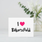 I Love Bakersfield Briefkaart (Staand voorkant)