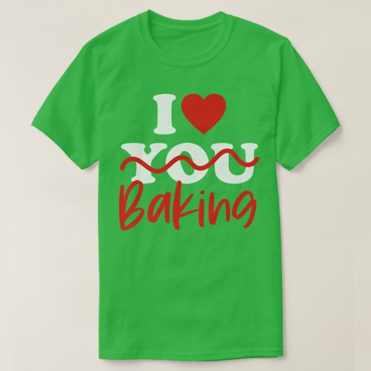 I Love Baking 1937 T-shirt (Design voorkant)