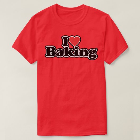 I Love Baking 1941 T-shirt (Design voorkant)