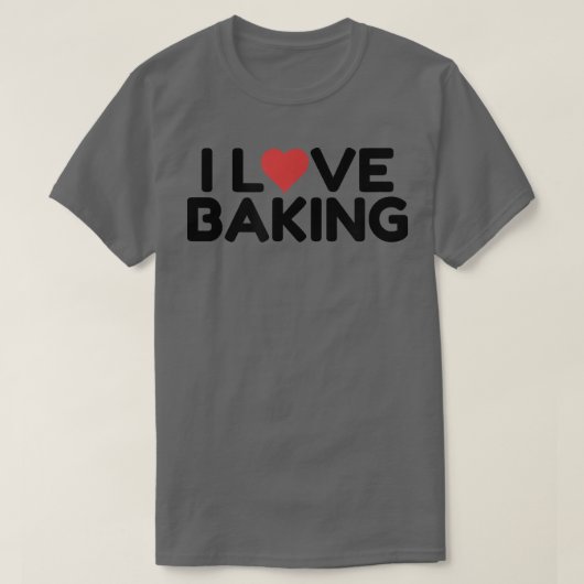 I Love Baking 1946 T-shirt (Design voorkant)