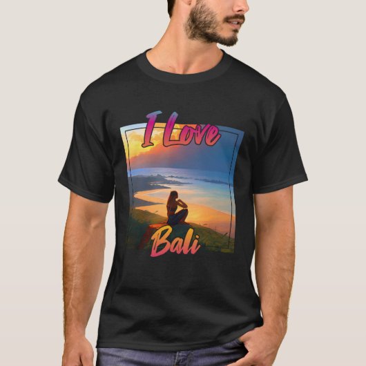 I Love Bali T-shirt (Voorkant)