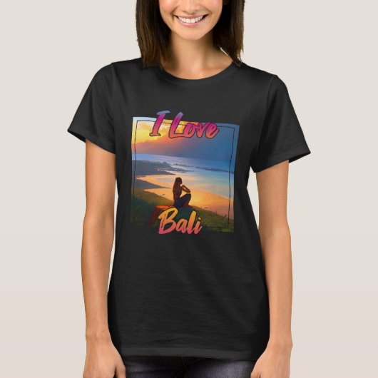 I Love Bali T-shirt (Voorkant)