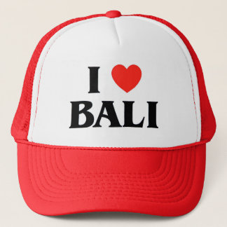 I Love Bali Trucker Pet