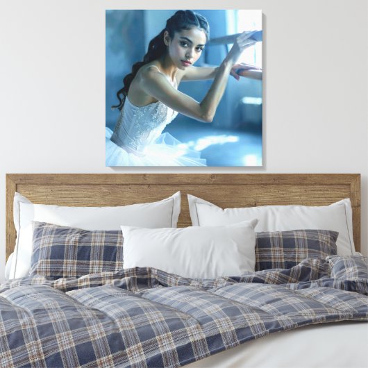 I LOVE BALLET - BALLET & DANCE CANVAS AFDRUK (Insitu (Slaapkamer))