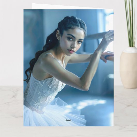 I LOVE BALLET - BALLET & DANCE KAART (Achterkant)