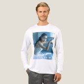 I LOVE BALLET - BALLET & DANCE Tri-Blend SHIRT (Voorkant)