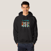 I Love Ballet Nutcrackers Hoodie (Voorkant volledig)