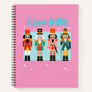 I Love Ballet Nutcrackers Notebook Notitieboek