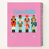 I Love Ballet Nutcrackers Notitieboek (Achterkant)