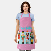 I Love Ballet Nutkrakers Apron Schort (Gedragen)