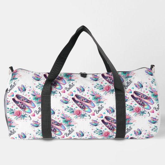 I Love Ballet Plunjezak (Achterkant)