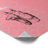 I Love Ballet Poster (Hoek)