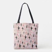 I Love Ballet Tote Bag (Achterkant)