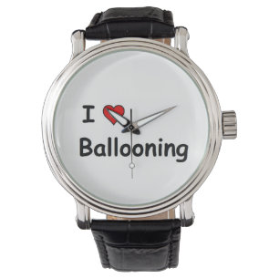 I Love Ballooning Horloge