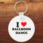 I Love Ballroom Dance Sleutelhanger (Voorkant)