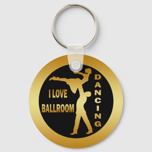 I LOVE BALLROOM DANCING SLEUTELHANGER (Voorkant)