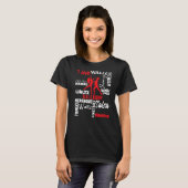 I Love Ballroom Danser Dance Instructor Pair Cho T-shirt (Voorkant volledig)